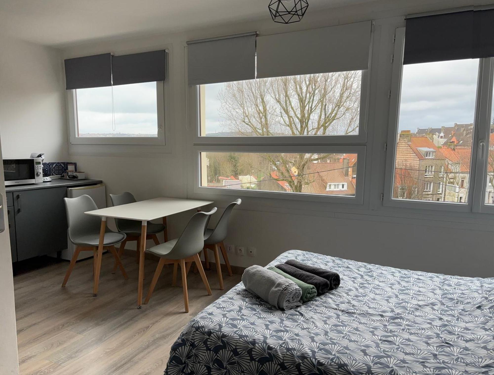 Studio - Parking Prive - Wifi - Proche Nausicaa Et Plage Le Portel Exterior foto